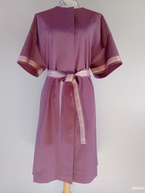 Платье халат хлопоковое сшитое на заказ, L