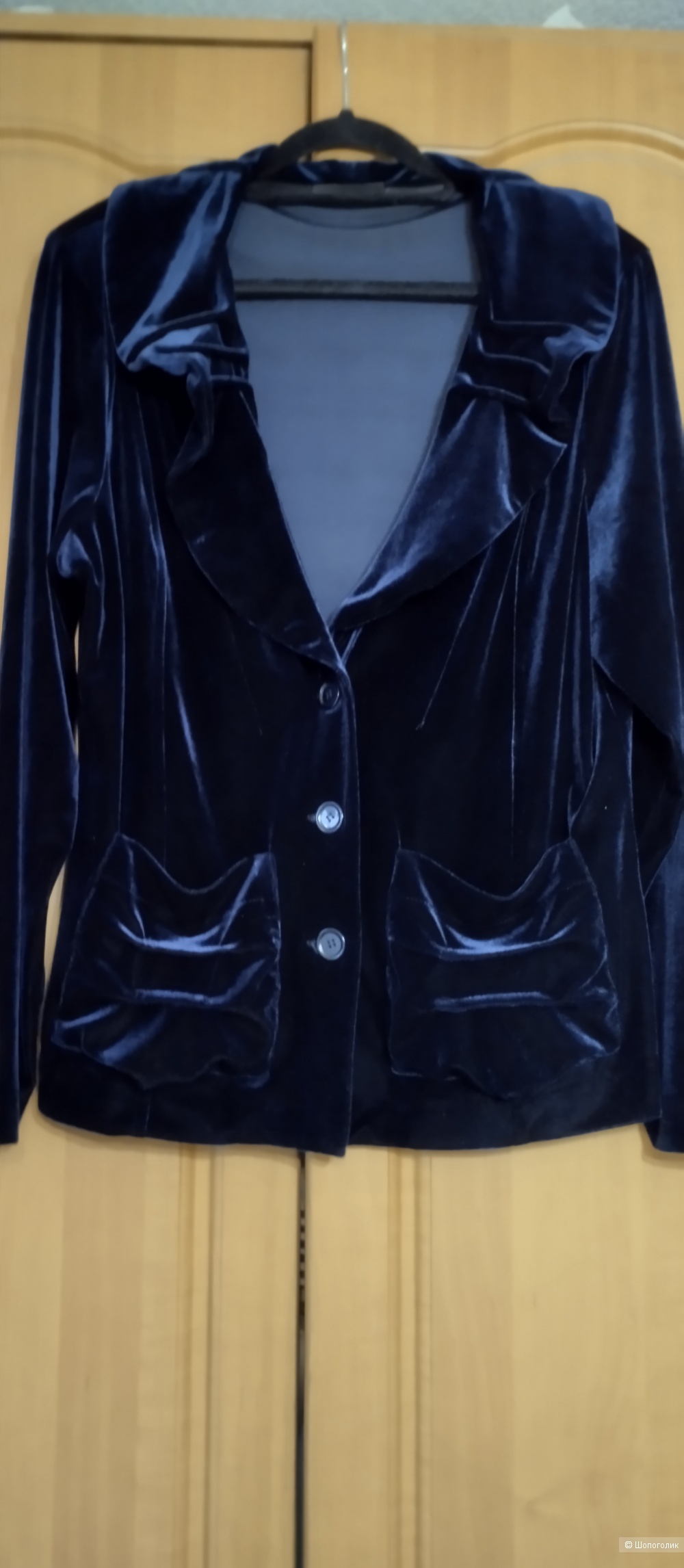 Велюровый жакет пиджак CARLEONI 52-54