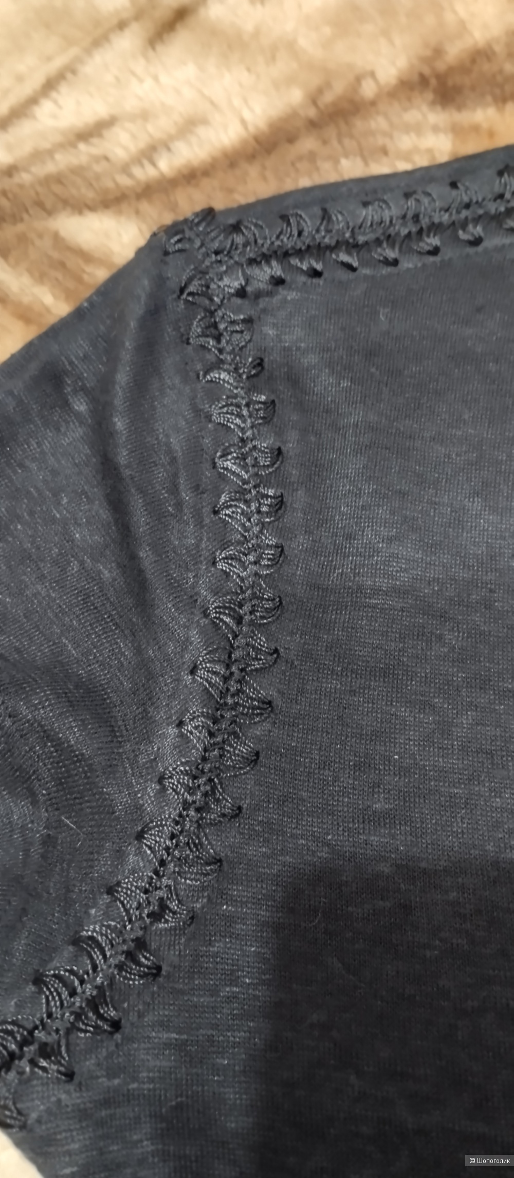 Льняная футболка Мassimo Dutti, S/M