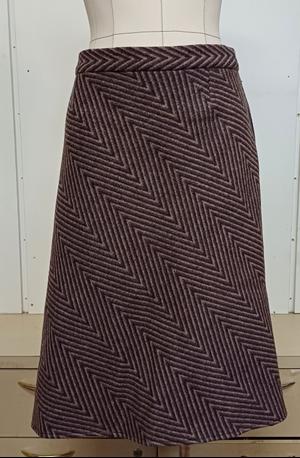 Драповая юбка, no name, XL