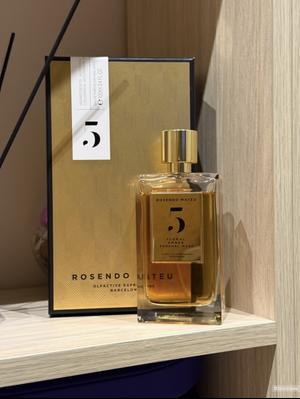 Парфюм Rosendo Mateu n5 остаток с флаконом от 100 мл
