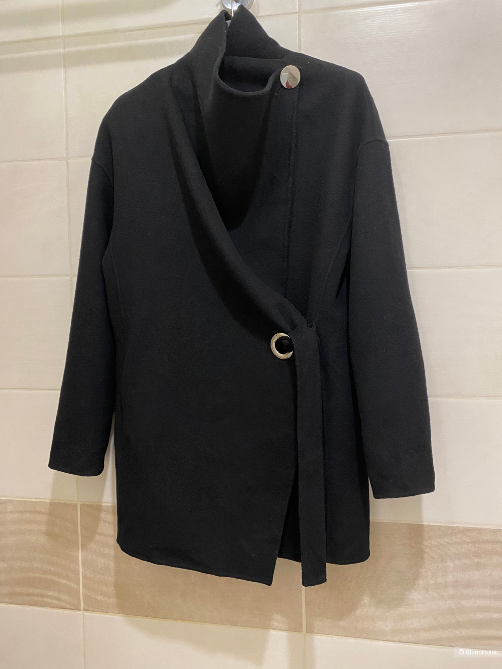 Пальто блейзер из шерсти Hand Made от ZARA. Размер XS-S.