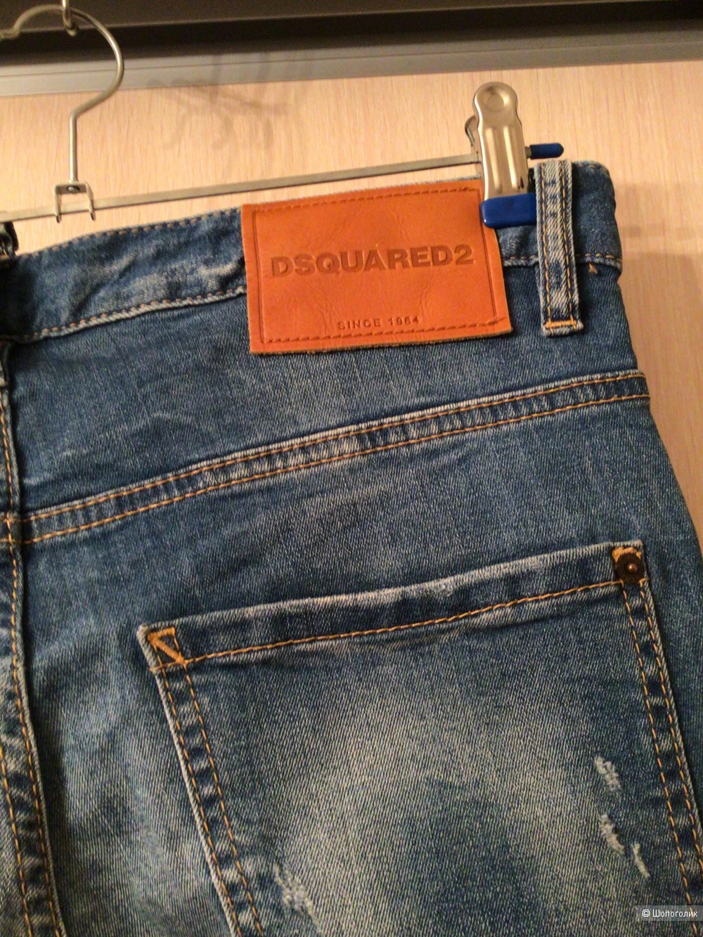 Джинсы Dsquared2, маркировка 46