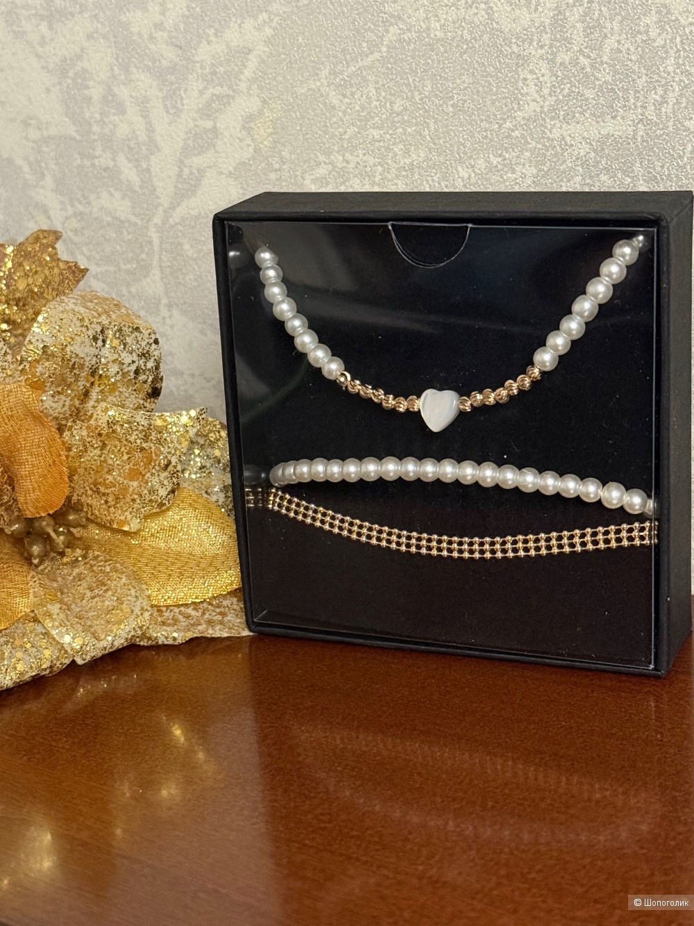 Marley by Haus of Dietrich комплект ( чокер и браслет)