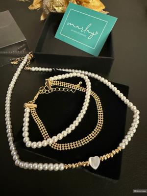 Marley by Haus of Dietrich комплект ( чокер и браслет)