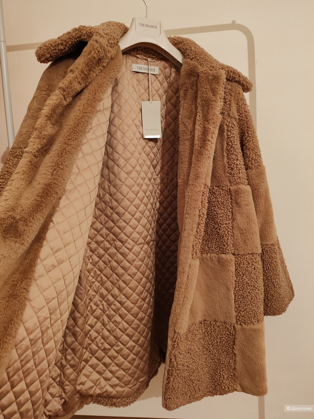 Шуба Trussardi, размер 50 IT, на 48-50-52