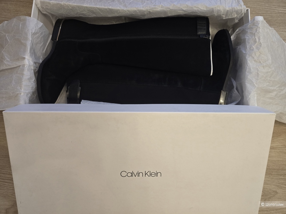 Сапоги демисезонные Calvin Klein р.39