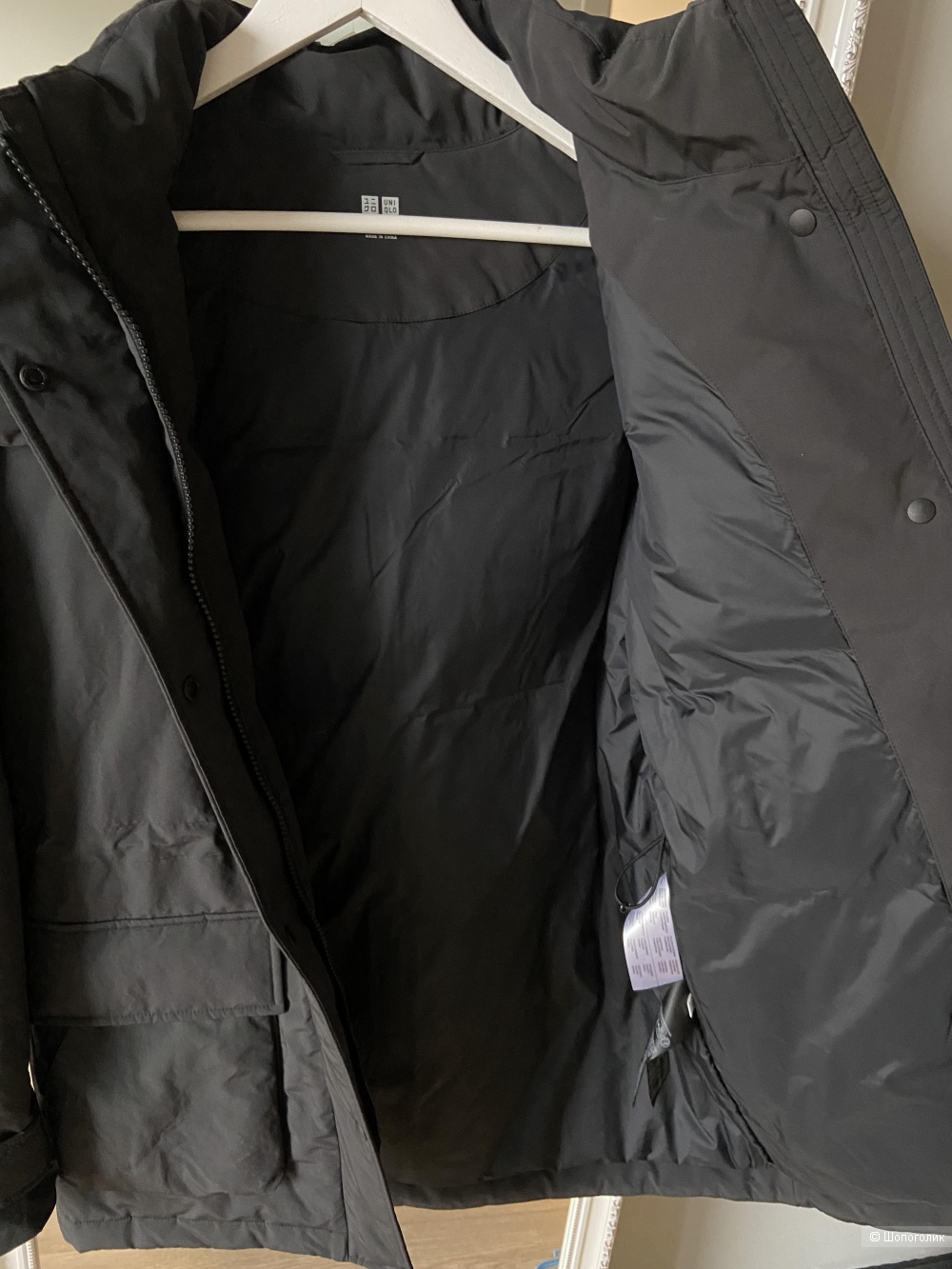 Пуховик Uniqlo размер М