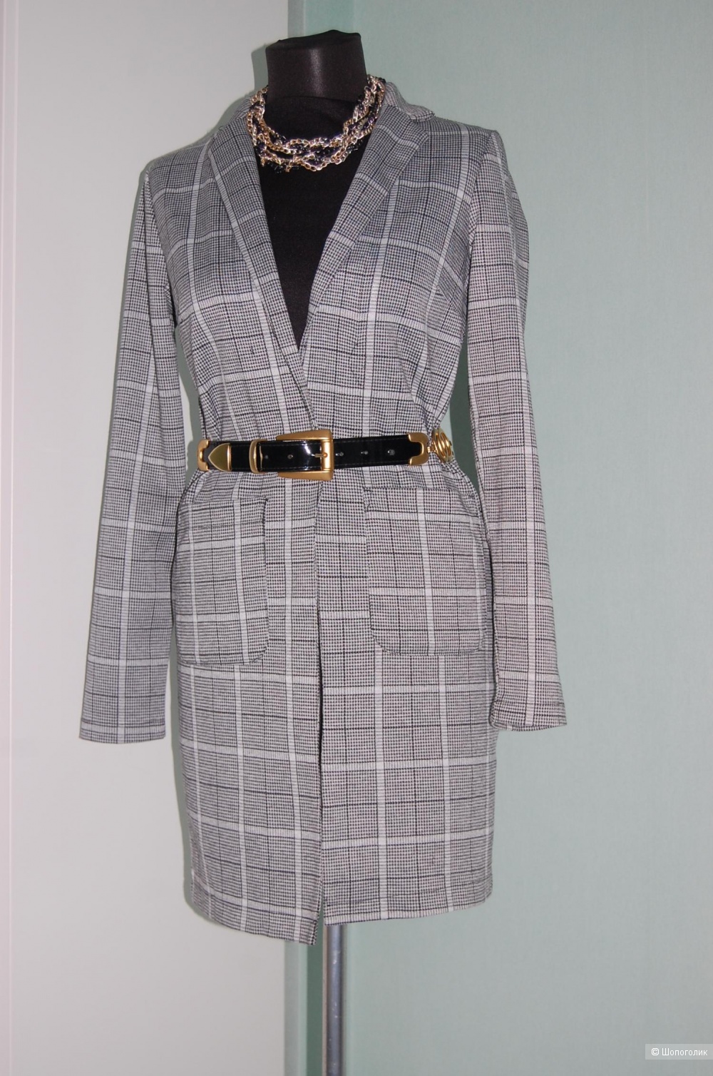 Удлиненный пиджак Pieces XS (40)