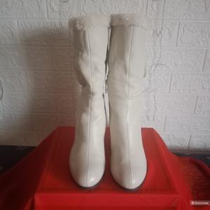 Сапоги зимние кожаные Berkonty 40 размер