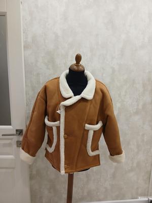 Дубленка в стиле Sandro р.46