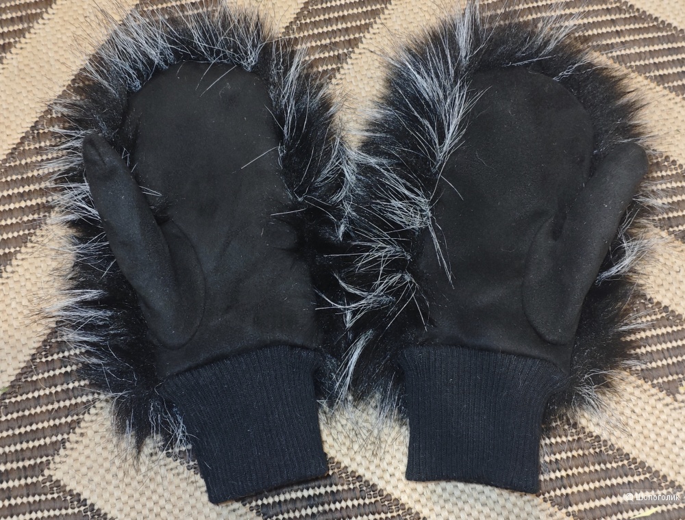 Варежки женские Armonti эко мех