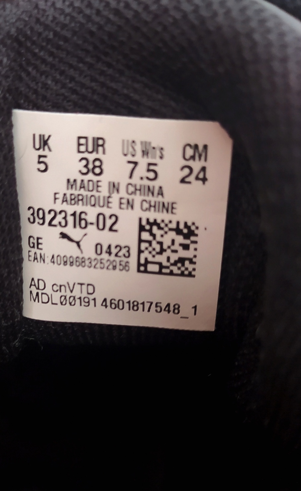 Ботинки женские Puma Mayra 37,5 us 7,5