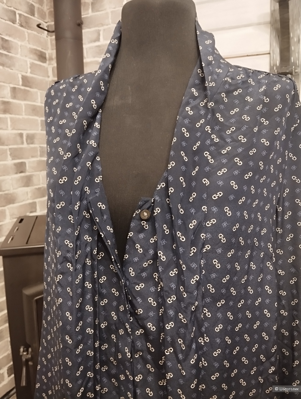 Блузка Banana republic, 46 размер 100% шёлк