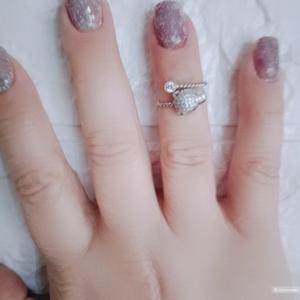 Серебряное кольцо голова пантеры