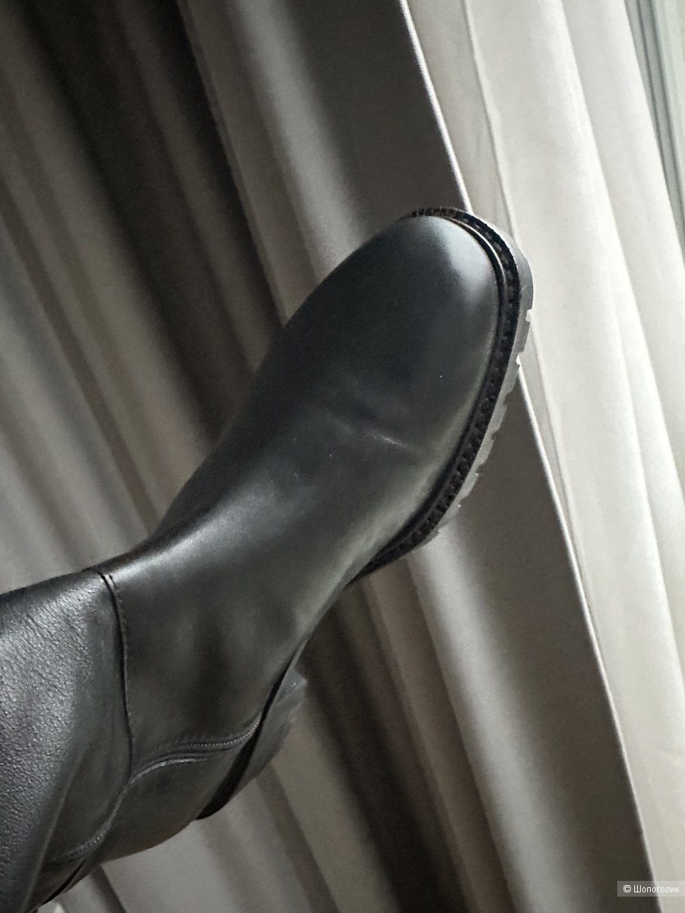 Max Mara высокие сапоги натуральная кожа 39,5