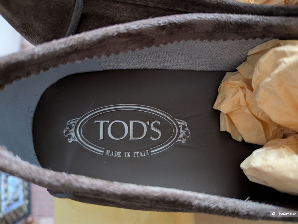 Мокасины TOD'S   размер 11,5 на 46-47+