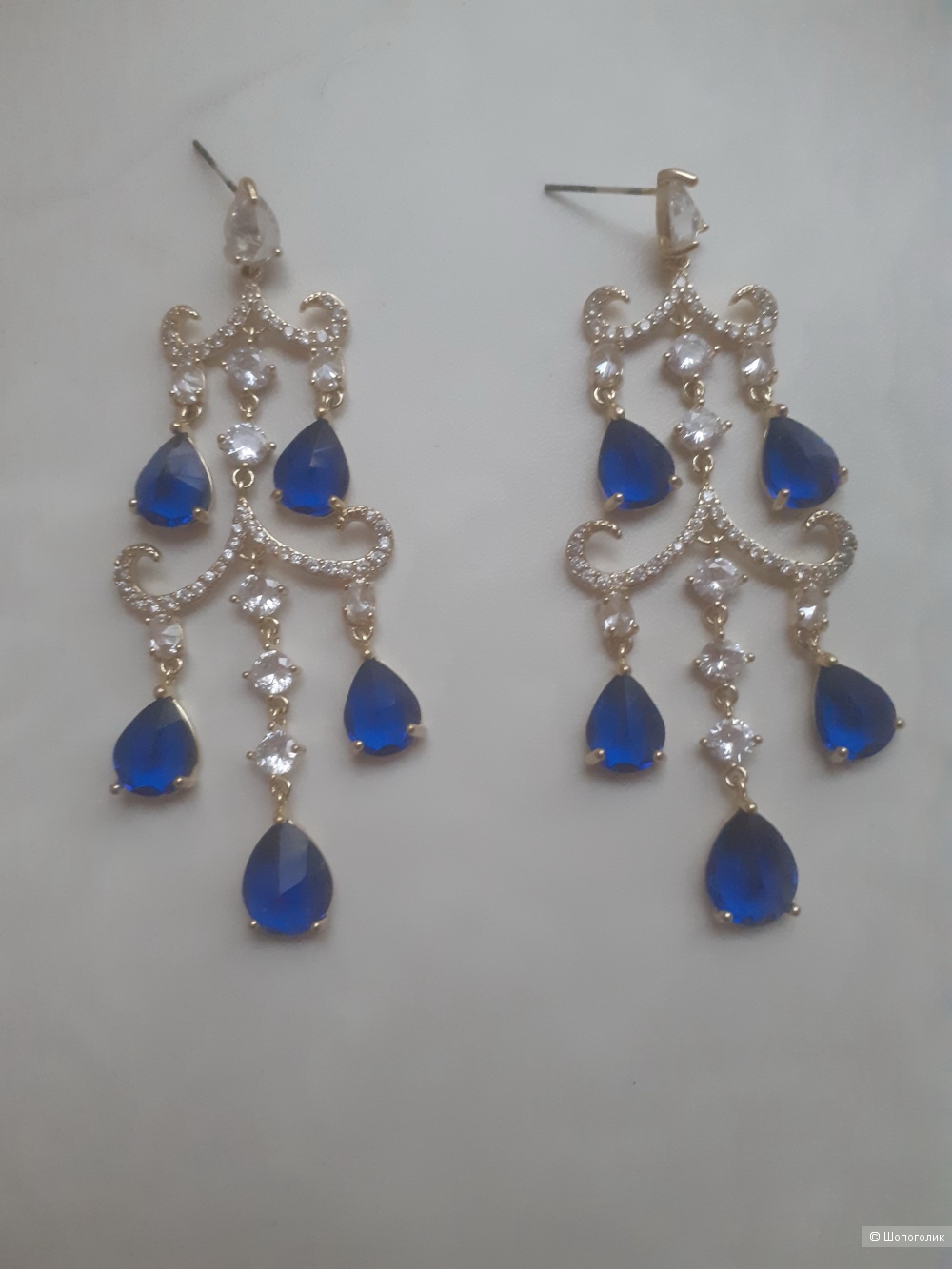 Серьги люстры, бренд Venezia