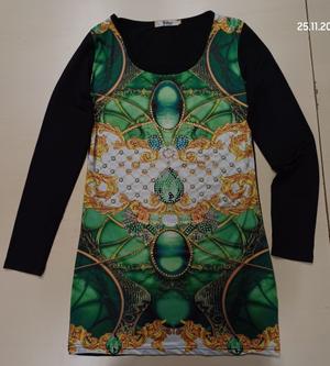 Платье - туника с принтом,Ynika, М, S