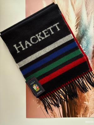 Шерстяной шарф Hackett London  Размер: 177*26