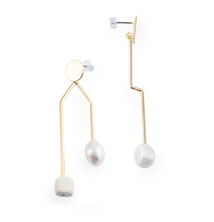 Серьги Free Form Jewelry