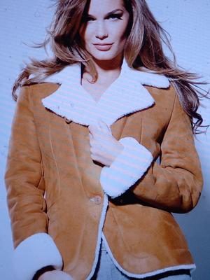 Дубленка натуральная Amoress Stockholm (Швеция) 50 р-р