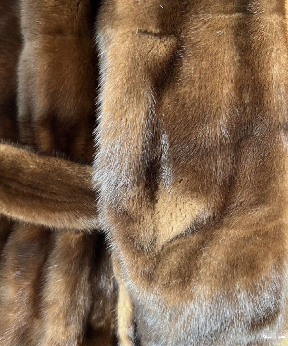 Шуба норковая saga mink, L