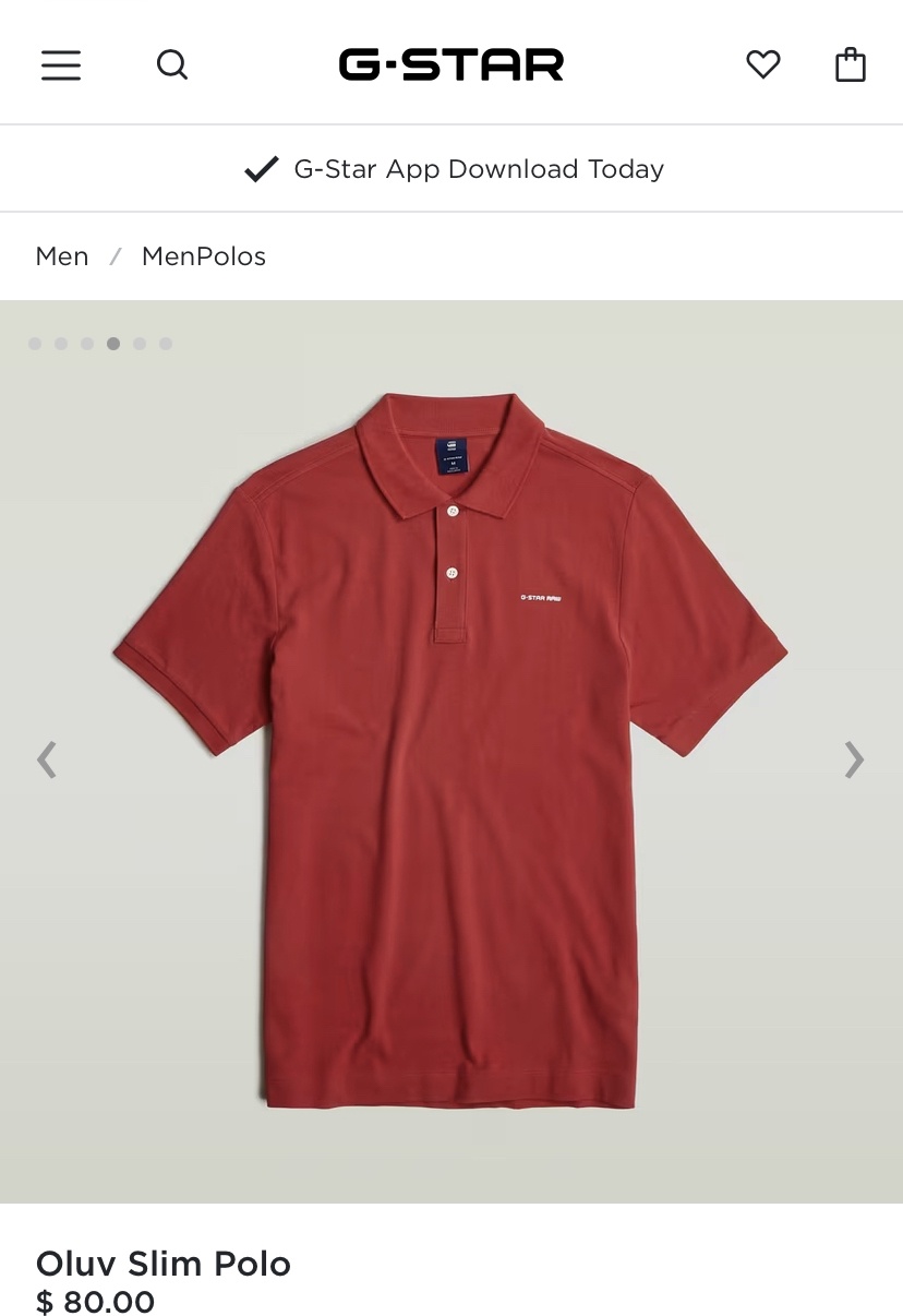 Поло G Star Raw  L