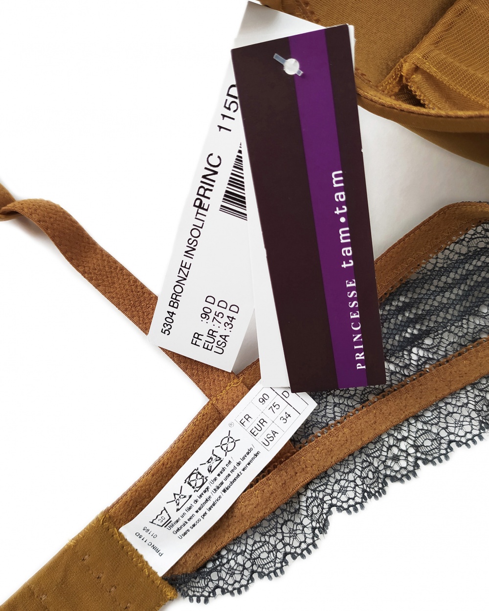 Бюстгальтер и трусики Princesse tam-tam 75D  М /38 EU