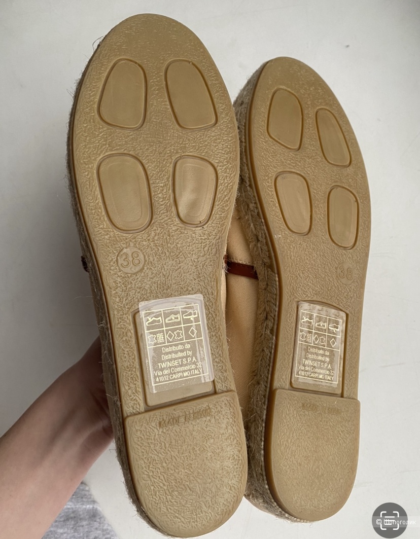 Эспадрильи Twinset 38