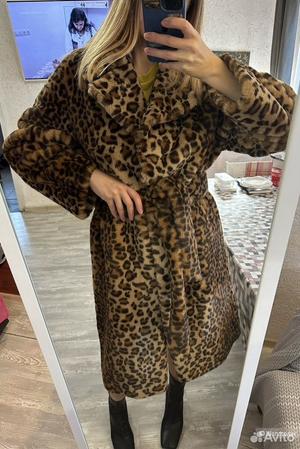 Шуба Снежная королева 48р