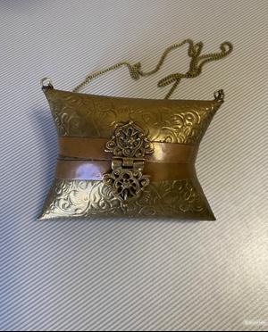Сумочка-шкатулка , винтаж