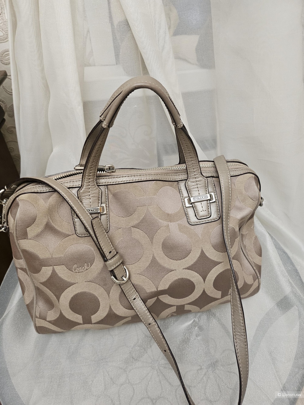 Coach, сумка кросс, оригинал, раритет