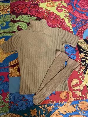 Комплект из водолазки и гольф, S-M-L