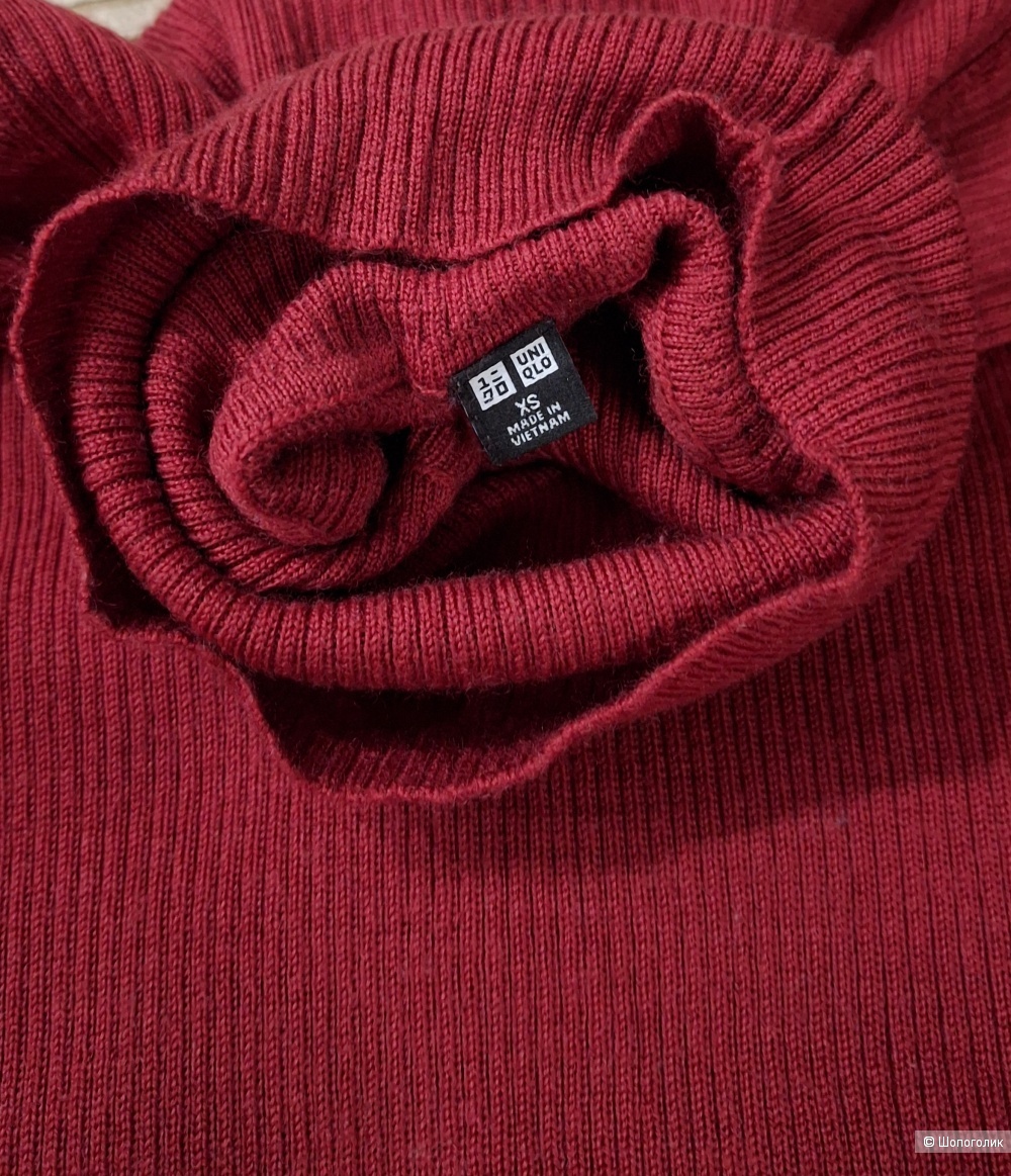 Шерстяная водолазка Uniqlo/42-44