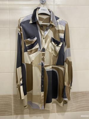 Блузка из натурального  шелка LUISA CERANO. Размер фирм. D38.