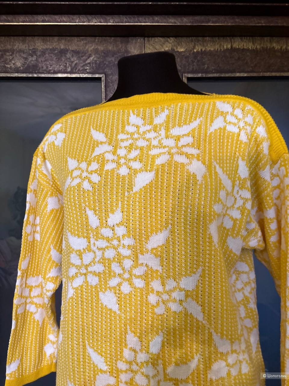 Джемпер винтажный No name, размер L