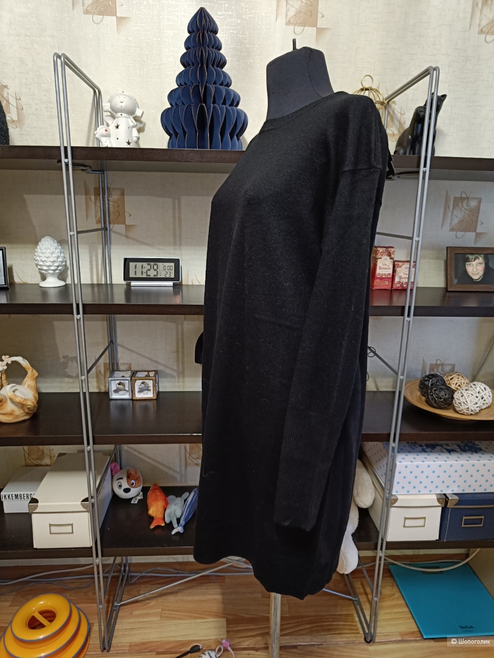 Платье с брошью John Richmond. Размер: М (44-46)