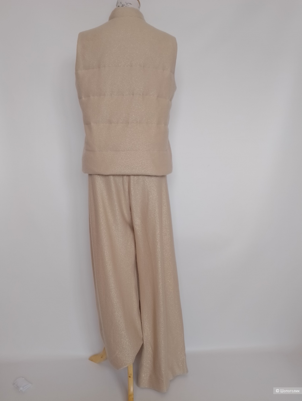 Комплект Fabiana Filippi дутый жилет и брюки, S