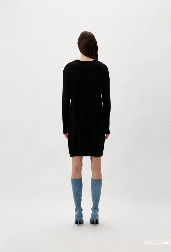 Платье с брошью John Richmond. Размер: М (44-46)