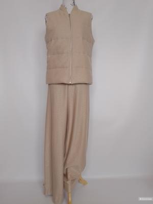 Комплект Fabiana Filippi дутый жилет и брюки, S