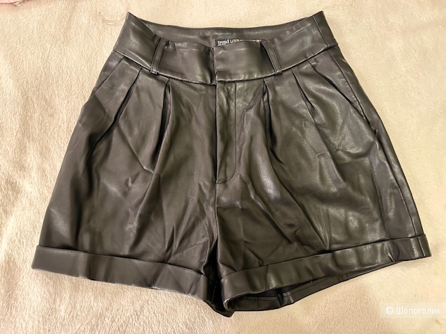 Шорты из экокожи Trend LOVE REPUBLIC Размер EUR 36 / RUS 42/ 170-84-92/42
