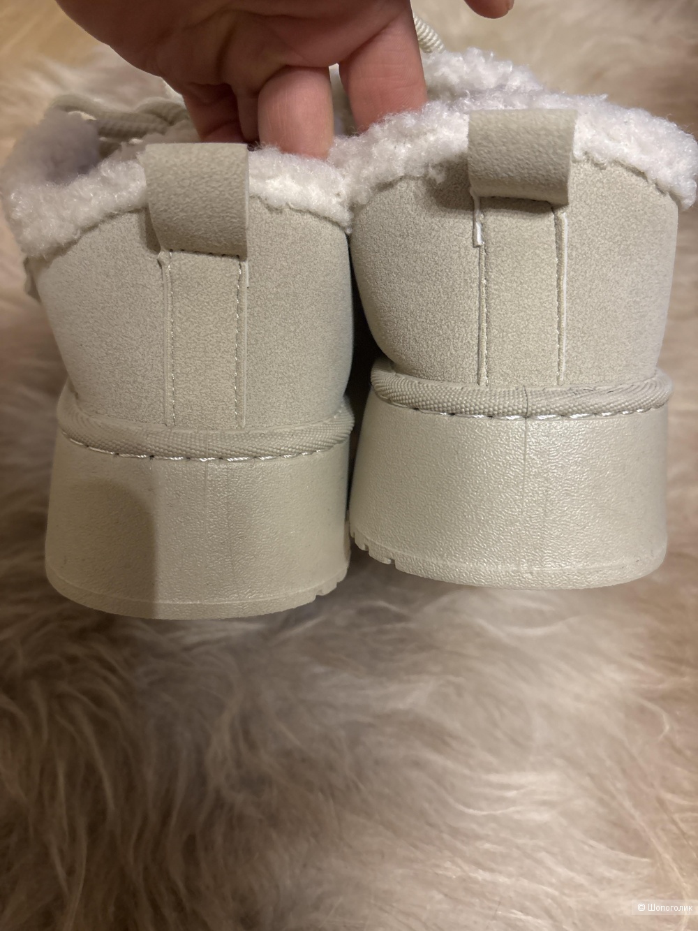 Варежки и угги, размер 38