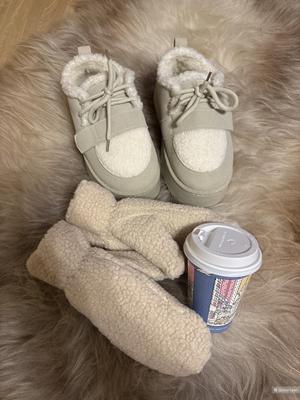 Варежки и угги, размер 38