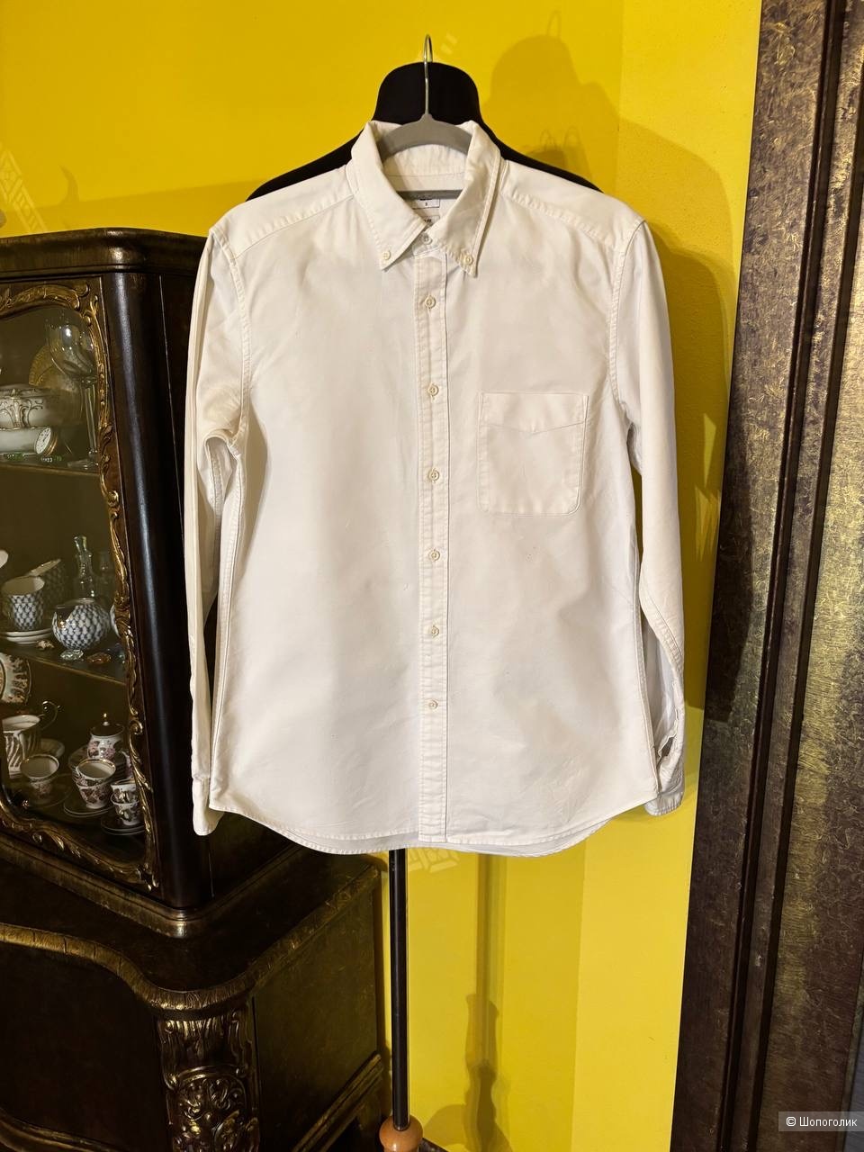 Рубашка мужская Uniqlo, размер S.