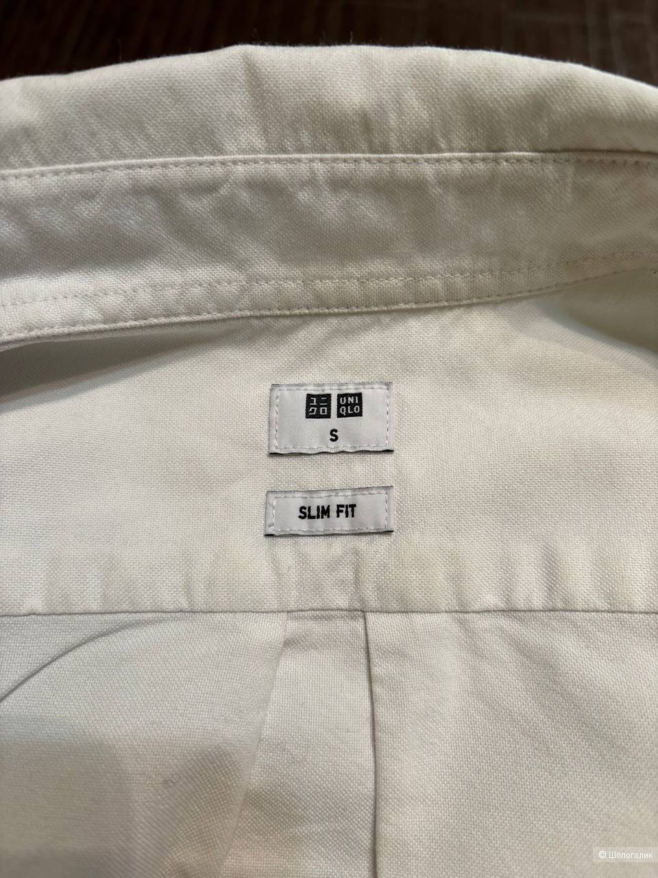 Рубашка мужская Uniqlo, размер S.