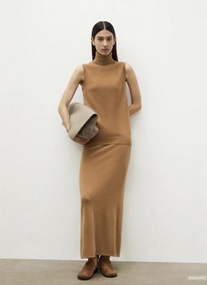 12 storeez юбка макси шерстяная, L