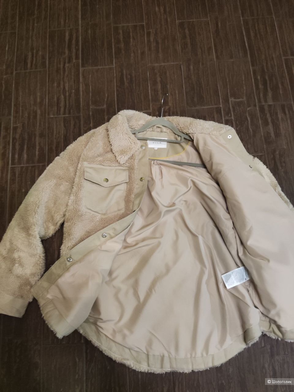 Куртка из экомеха Vila, размер L.