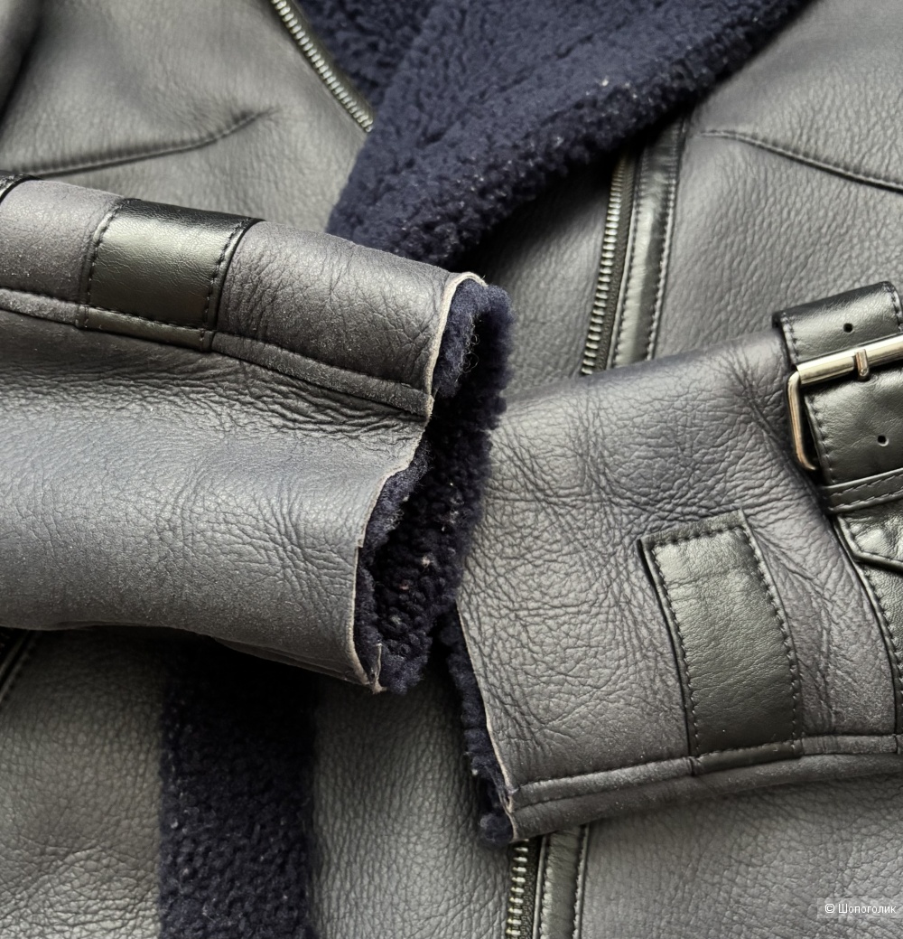 Дублёнка-авиатор Besikler, р.XS