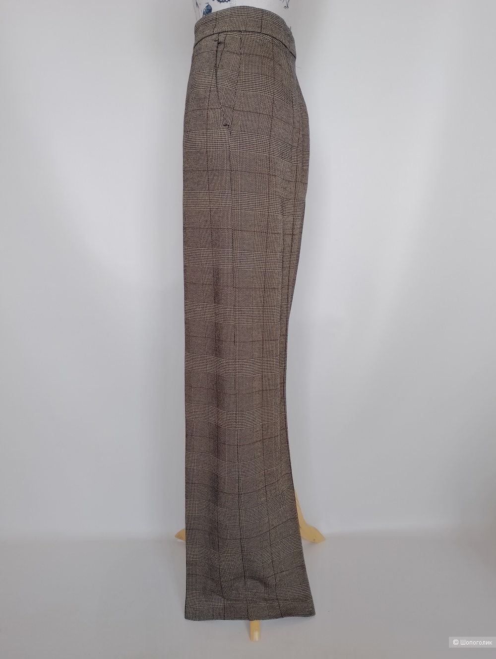 Брюки Max Mara прямые шерстяные, Ит 42